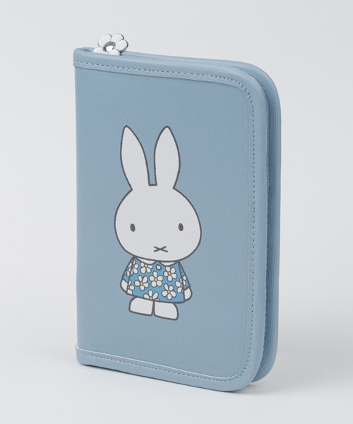 BIRTHDAY BAR（バースデイバー）の「MIFFY BLUE FLOWER マルチケース（カードケース・レディース・ブルー・0）」の7枚目の写真