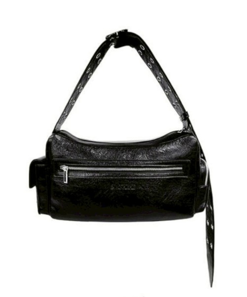 BLACKPURPLE(ブラックパープル)の「【BLACK PURPLE】Fortress Bag / 【ブラックパープル】フォートレスショルダーバッグ(ショルダーバッグ・メンズ・ブラック・ONE SIZE)」の3枚目の写真