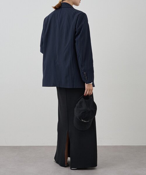 セール】《セットアイテム》ストライプビッグジャケット（テーラード