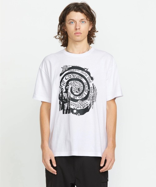 VolcomボルコムTシャツ VOLCOM 正規品 ボルコム メンズ 半袖 Tシャツ AF312403 SKATE
