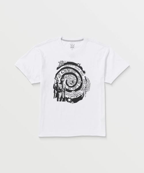VOLCOM(ボルコム)の「【VOLCOM/ボルコム】Tokyo True Sense Constant Short Sleeve Tee/フロントグラフィックプリント半袖Tシャツ(Tシャツ/カットソー・メンズ・ホワイト・MEDIUM/LARGE)」の2枚目の写真