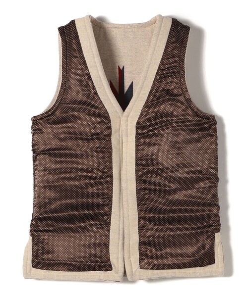 SHIPS（シップス）の「【SHIPS別注】UHURU:ジャカード  ベスト（ベスト・レディース・ナチュラル/ブラック・ONE SIZE）」の12枚目の写真