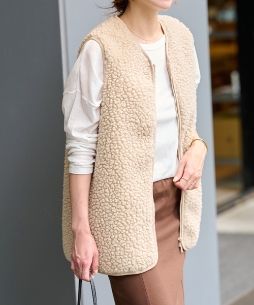 追加》別注【Champion/チャンピオン】ボアフリースベスト（ベスト