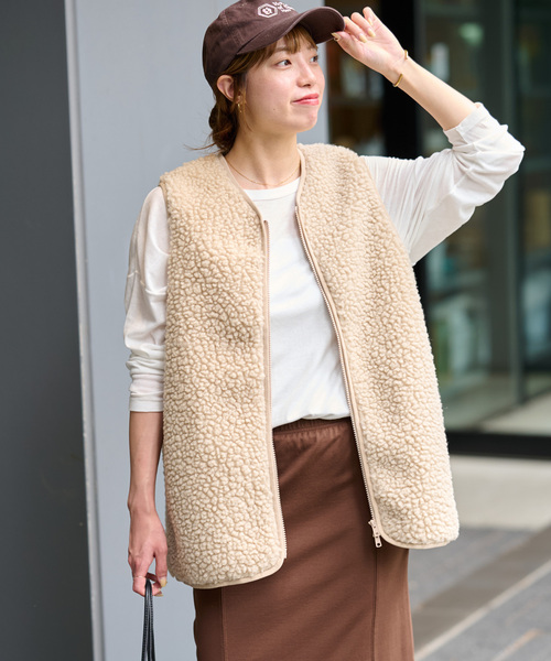 追加》別注【Champion/チャンピオン】ボアフリースベスト（ベスト