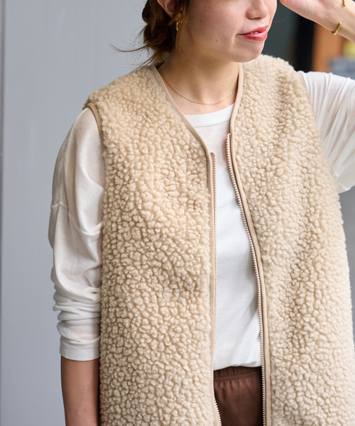 追加》別注【Champion/チャンピオン】ボアフリースベスト（ベスト