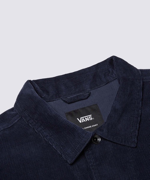 VANS（バンズ）の「ドリルチョア コーデュロイ ジャケット（ブルゾン・メンズ・ネイビー・MEDIUM/LARGE/X-LARGE/SMALL/X-SMALL）」の3枚目の写真