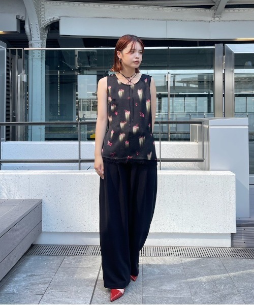 CLARA SATIN TANK TOP（タンクトップ）｜Ameri（アメリ）の