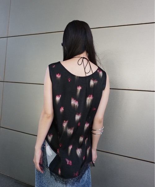 CLARA SATIN TANK TOP（タンクトップ）｜Ameri（アメリ）の