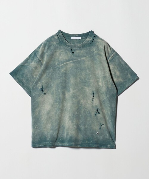 ASTRAET（アストラット）の「＜ASTRAET＞コットン アシッド/ダメージ クルーネックTシャツ（Tシャツ/カットソー・レディース・オリーブ/ブラック/レッド/コバルトブルー・FREE）」の22枚目の写真