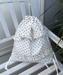 CERCA（チェルカ）の「【 MEMECLE / メメクル 】ドットフリルナップサック（バックパック/リュック）」