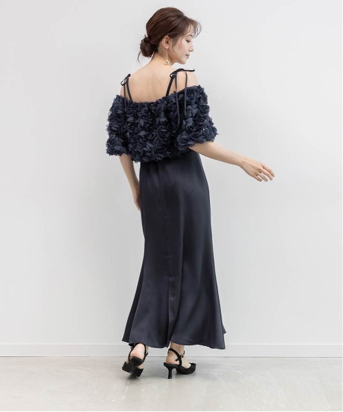 セール】3Dフラワーブラウスセットキャミワンピース（ワンピース  