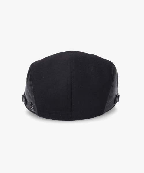 arth(アース)の「arth Cashmere Combi Hunting / アース(ハンチング/ベレー帽・メンズ・ブラック/ブラウン・58cm/60cm/62cm)」の11枚目の写真