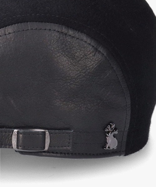 arth(アース)の「arth Cashmere Combi Hunting / アース(ハンチング/ベレー帽・メンズ・ブラック/ブラウン・58cm/60cm/62cm)」の13枚目の写真