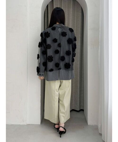 OUNNOUN（オウンノウン）の「【OUNNOUN】バックスリット2WAYジャケット（テーラードジャケット・レディース・ブラウン/グレー・FREE）」の5枚目の写真