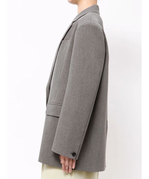 OUNNOUN（オウンノウン）の「【OUNNOUN】バックスリット2WAYジャケット（テーラードジャケット・レディース・ブラウン/グレー・FREE）」の19枚目の写真