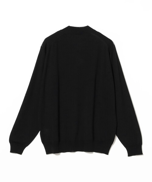 別注】JOHN SMEDLEY / ウールコットン 30ゲージ モックネックニット