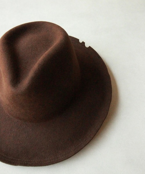 Nine Tailor（ナインテイラー）の「Nine Tailor Dusty miller Hat (N-1517)（ハット・メンズ・ブラウン/キャメル・FREE）」の9枚目の写真