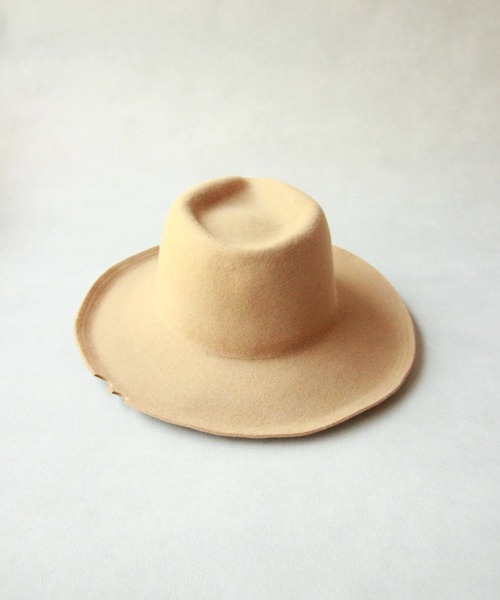 Nine Tailor（ナインテイラー）の「Nine Tailor Dusty miller Hat (N-1517)（ハット・メンズ・ブラウン/キャメル・FREE）」の13枚目の写真