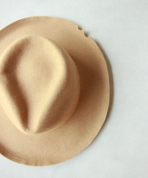 Nine Tailor（ナインテイラー）の「Nine Tailor Dusty miller Hat (N-1517)（ハット・メンズ・ブラウン/キャメル・FREE）」の15枚目の写真