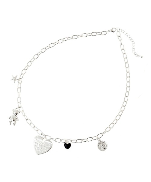 earth music&ecology（アースミュージックアンドエコロジー）の「アソートモチーフチェーンネックレス（ネックレス・レディース・シルバー/ゴールド・FREE）」の6枚目の写真