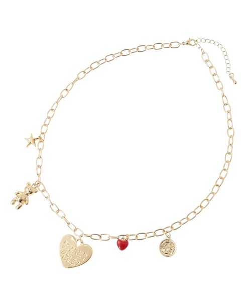 earth music&ecology（アースミュージックアンドエコロジー）の「アソートモチーフチェーンネックレス（ネックレス・レディース・シルバー/ゴールド・FREE）」の7枚目の写真