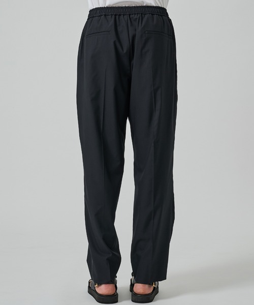 STUDIOUS（ステュディオス）の「ワイドテーパードパンツ（スラックス・メンズ・ブラック/ダークグレー/ネイビー・2/1/3）」の19枚目の写真