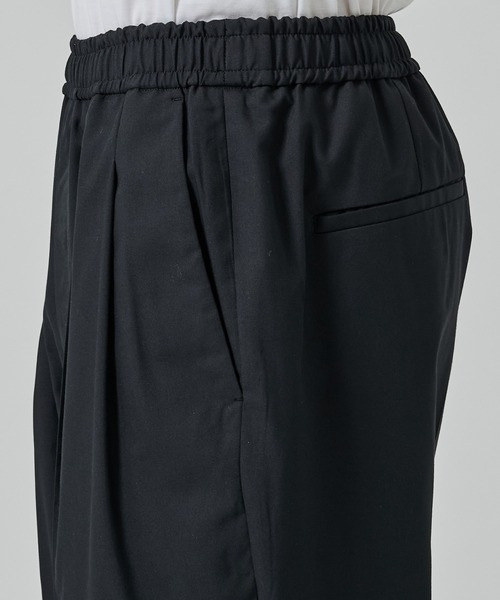 STUDIOUS（ステュディオス）の「ワイドテーパードパンツ（スラックス・メンズ・ブラック/ダークグレー/ネイビー・2/1/3）」の21枚目の写真