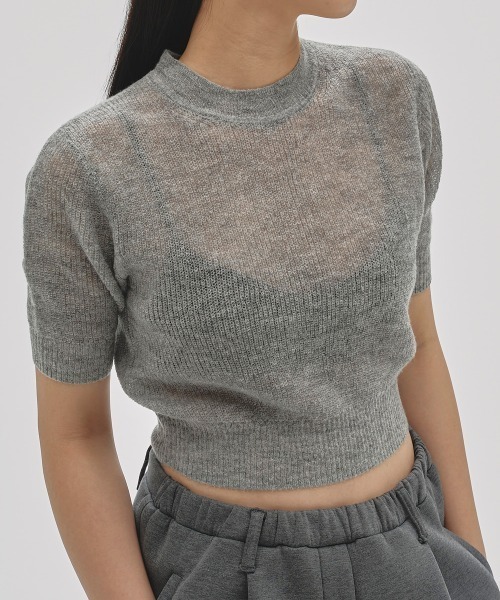 todayful Sheer Mohair Knit /グレー TODAYFUL(トゥデイフル) / Life's online store（ライフズ