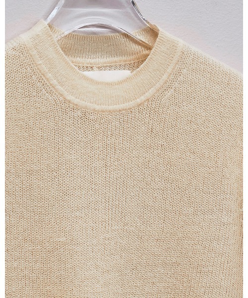 TODAYFUL(トゥデイフル)の「Sheer Mohair Knit(ニット/セーター・レディース・グレー/ブラック/クリーム・FREE)」の9枚目の写真