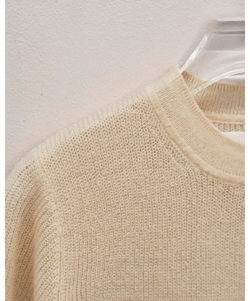 TODAYFUL(トゥデイフル)の「Sheer Mohair Knit(ニット/セーター・レディース・グレー/ブラック/クリーム・FREE)」の10枚目の写真