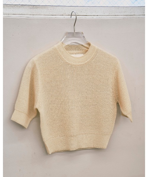 TODAYFUL(トゥデイフル)の「Sheer Mohair Knit(ニット/セーター・レディース・グレー/ブラック/クリーム・FREE)」の16枚目の写真