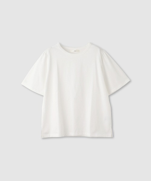 Mac-House(マックハウス)の「Idnes Tシャツ×レースキャミセット(アンサンブル・レディース・ブラック/オフホワイト・M)」の4枚目の写真