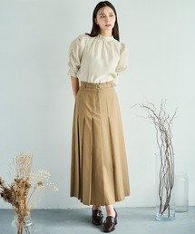 31 Sons de mode | 2025秋冬新作 セミフレアプリーツスカート(スカート)