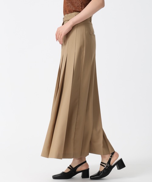 値下げ！新品！2025春夏新作！　SサイズFILA ベージュ プリーツスカート Aletta vita 超目玉セール 返品交換不可 スカート プリーツ