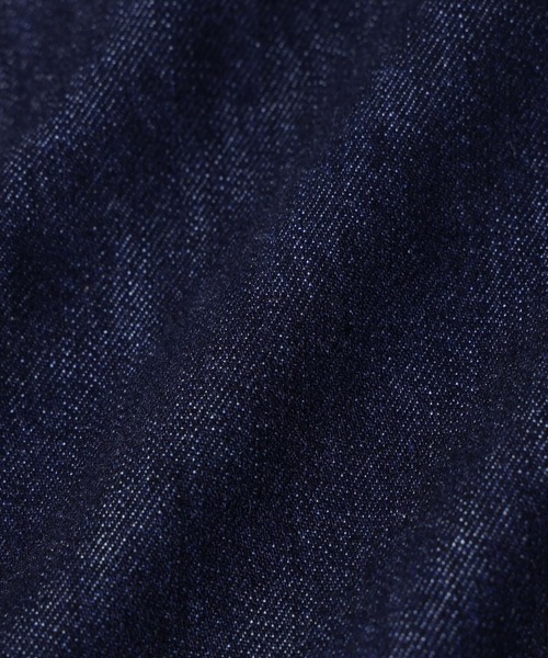NANO universe（ナノユニバース）の「AUTHENコラボ SILKNIZED DENIM トラッカージャケット(セットアップ可)（デニムジャケット・メンズ・ネイビー/サックスブルー・M/L）」の20枚目の写真