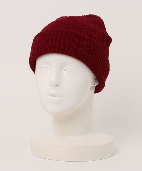 FRUIT OF THE LOOM（フルーツオブザルーム）の「【FRUIT OF THE LOOM】EX SIMPLE KNIT WATCH /ニットワッチ（ニットキャップ/ビーニー・メンズ・ピンク/レッド/ホワイト/エンジ/オレンジ/イエロー/グレー/ブルー/オフホワイト/ブラック/杢グレー/ネイビー・FREE）」の10枚目の写真