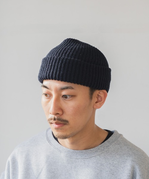 FRUIT OF THE LOOM（フルーツオブザルーム）の「【FRUIT OF THE LOOM】EX SIMPLE KNIT WATCH /ニットワッチ（ニットキャップ/ビーニー・メンズ・ピンク/レッド/ホワイト/エンジ/オレンジ/イエロー/グレー/ブルー/オフホワイト/ブラック/杢グレー/ネイビー・FREE）」の14枚目の写真