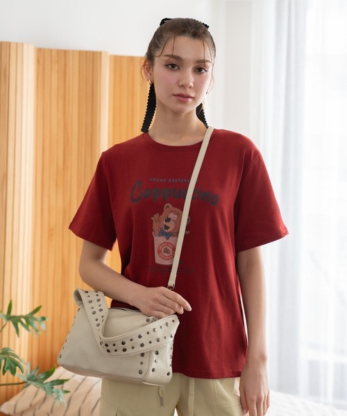 セール】【Nu】スタッズ付き2wayバッグ（ハンドバッグ）｜Nu（ニュー