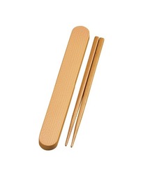 HAKOYA（ハコヤ）の「わっぱ風 箸箱セット 18cm（カトラリー）」