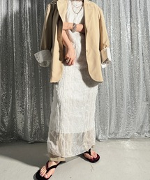 PROVOKE （プロヴォーク）の「LAYERED N/S DRESS（ワンピース）」