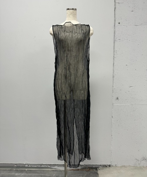 PROVOKE (プロヴォーク)の「LAYERED N/S DRESS(ワンピース・レディース・ホワイト/ブラック・FREE)」の18枚目の写真
