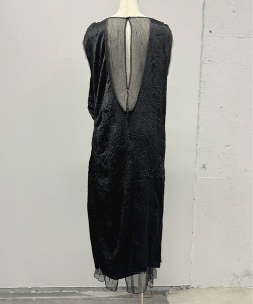 PROVOKE (プロヴォーク)の「LAYERED N/S DRESS(ワンピース・レディース・ホワイト/ブラック・FREE)」の17枚目の写真