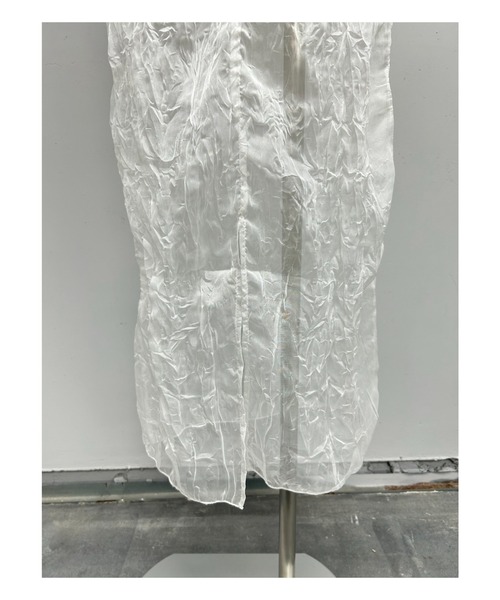 PROVOKE (プロヴォーク)の「LAYERED N/S DRESS(ワンピース・レディース・ホワイト/ブラック・FREE)」の14枚目の写真