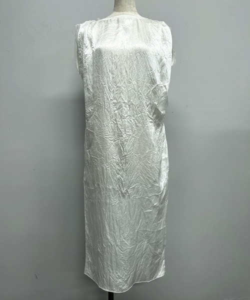 PROVOKE (プロヴォーク)の「LAYERED N/S DRESS(ワンピース・レディース・ホワイト/ブラック・FREE)」の6枚目の写真