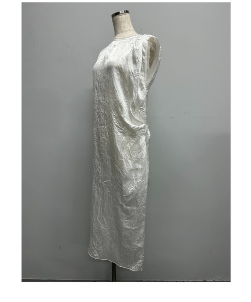 PROVOKE (プロヴォーク)の「LAYERED N/S DRESS(ワンピース・レディース・ホワイト/ブラック・FREE)」の7枚目の写真