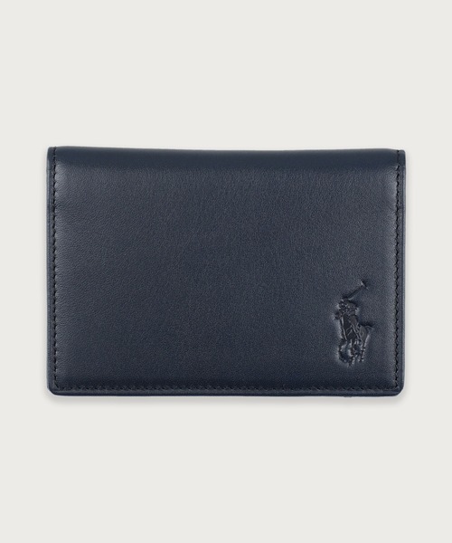 カーフレザー IDパス/カードケース（パスケース）｜POLO RALPH LAUREN
