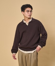 THE BOLDMAN(U {[h})Loose Skipper Knit / [YXLbp[jbg(jbg/Z[^[)