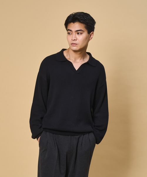 THE BOLDMAN(U {[h})Loose Skipper Knit / [YXLbp[jbg(jbg/Z[^[)