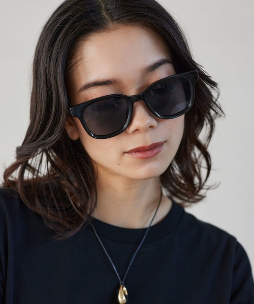 BARNYARDSTORM（バンヤードストーム）の「BARNYARDSTORM / UVカットボストンサングラス【UVカット】（サングラス・レディース・ブラック・FREE）」の3枚目の写真