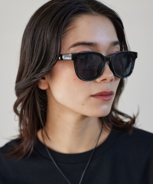 BARNYARDSTORM（バンヤードストーム）の「BARNYARDSTORM / UVカットボストンサングラス【UVカット】（サングラス・レディース・ブラック・FREE）」の4枚目の写真